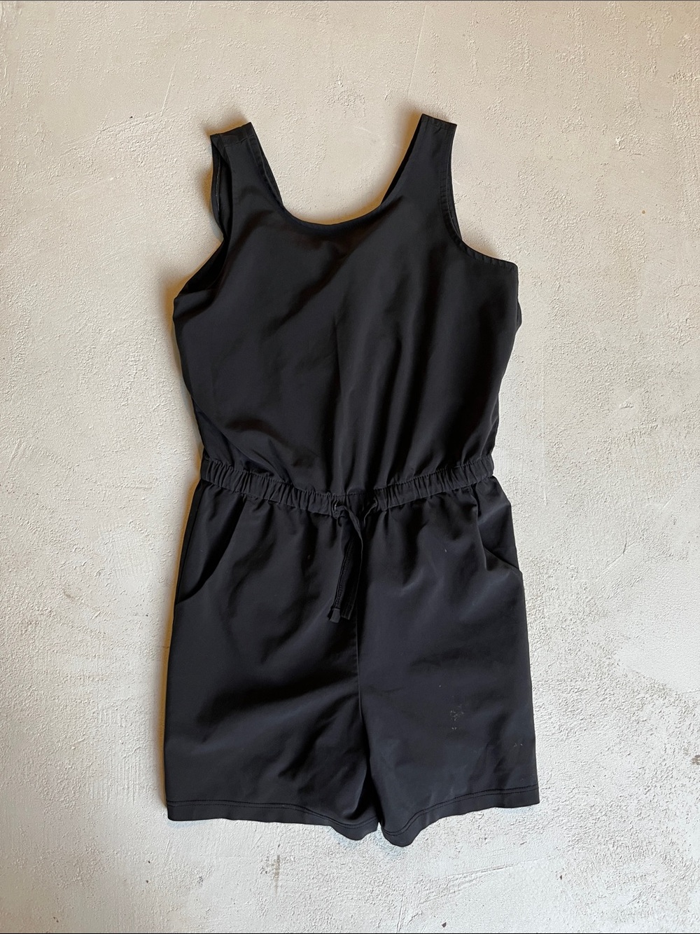 all in motion girls Black Sleeveless Girls' One-Piece Romper